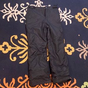 Black Columbia snow pants